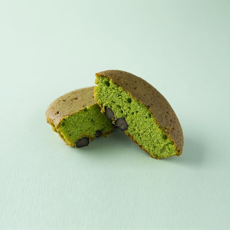 Senkien "Uji Matcha Madeleine with Tamba Black Beans"