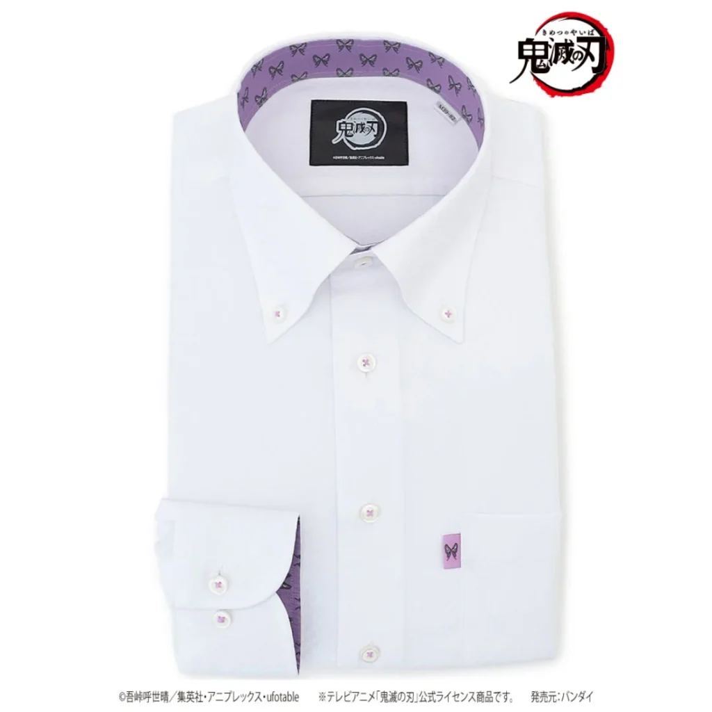 鬼滅之刃×Perfect Suit FActory 襯衫 胡蝶忍款