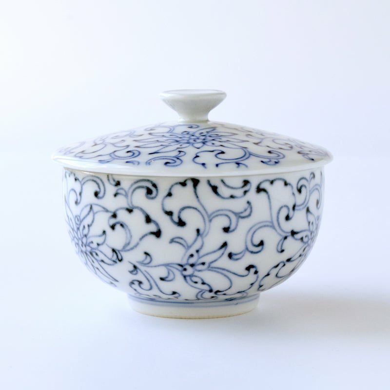 瀨戶燒 京唐草茶呑茶碗