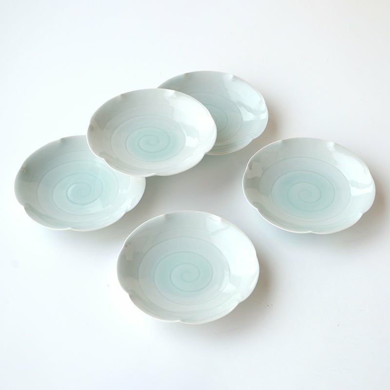 美濃燒 幾何圖騰小碟