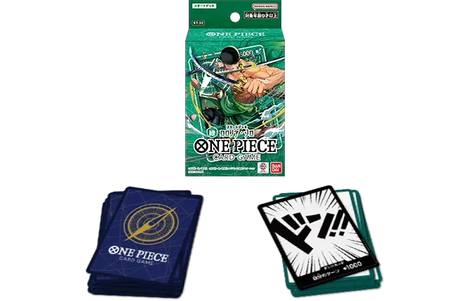 Quick Overview: Green Roronoa Zoro Starter Deck [ST-32]