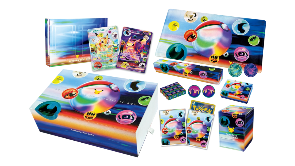 Pokémon TCG MEGA "30th CELEBRATION FUTURISTIC BOX" : Price Guide & Global Buying Guide