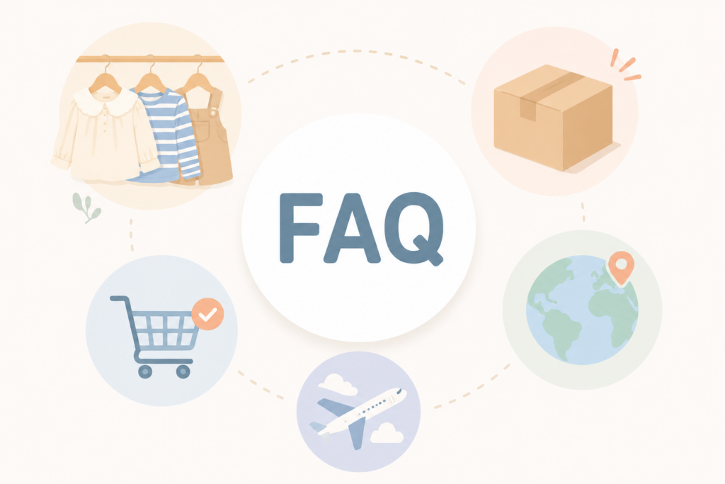 海外家長必讀:選購日系童裝跨境集運與配送FAQ