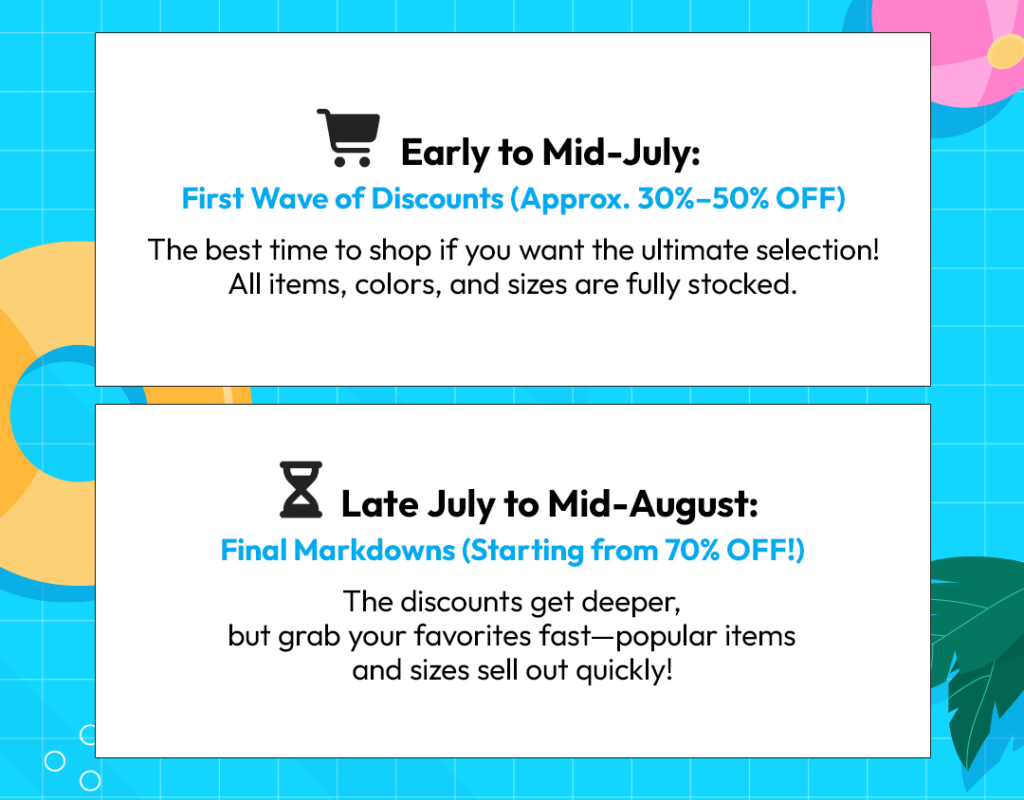 When Do Japanese Summer Sales Begin?