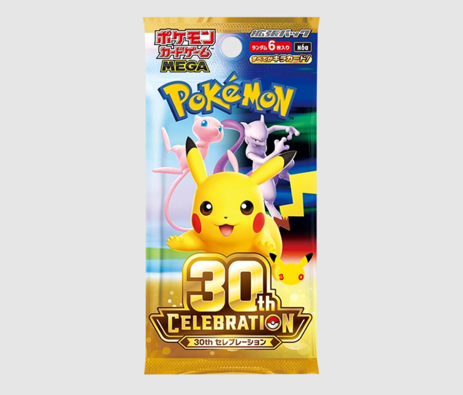 寶可夢集換式卡牌遊戲 MEGA 擴充包 M6a「30th CELEBRATION」