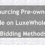 LuxeWholesale Bidding Method Buyee
